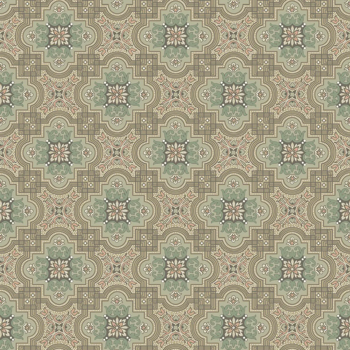 Tapet Gammalsvenska Klassiker 1850-1950 Alnön 517-02