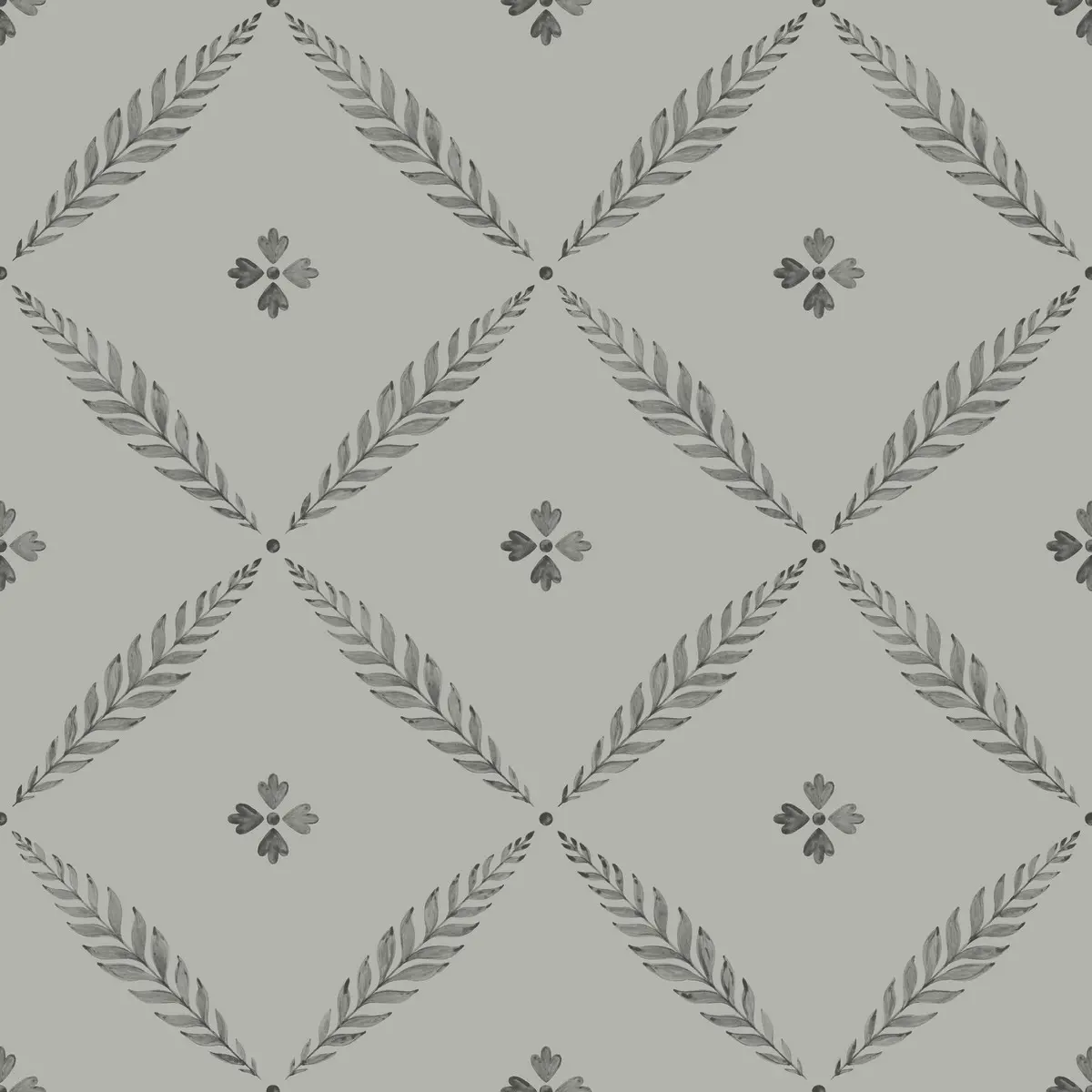 Tapet Blomstermåla Henry 51022