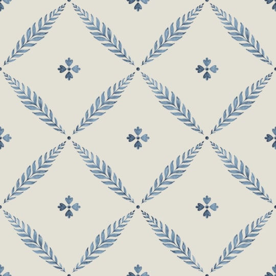 Tapet Blomstermåla Henry 51023