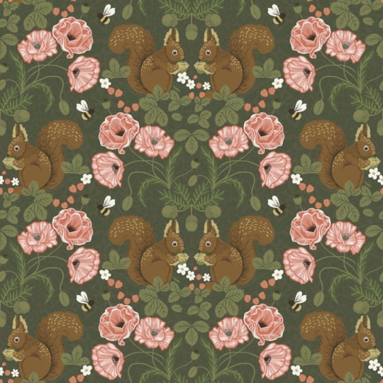 Tapet Grönhaga Kurre 44124