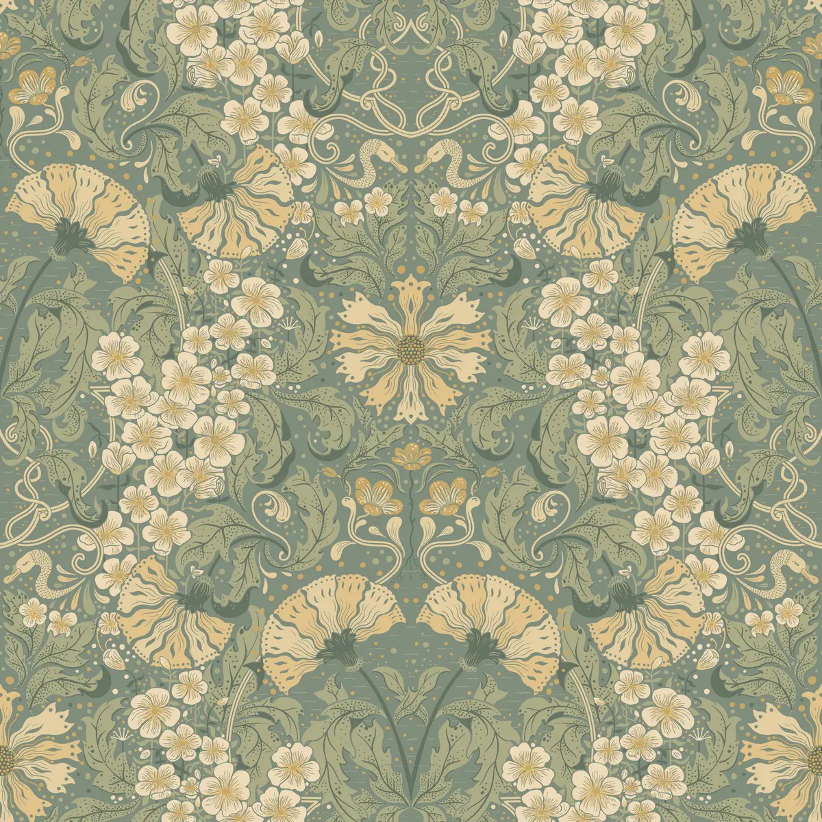 Tapet Hjärterum Öjvind 83113