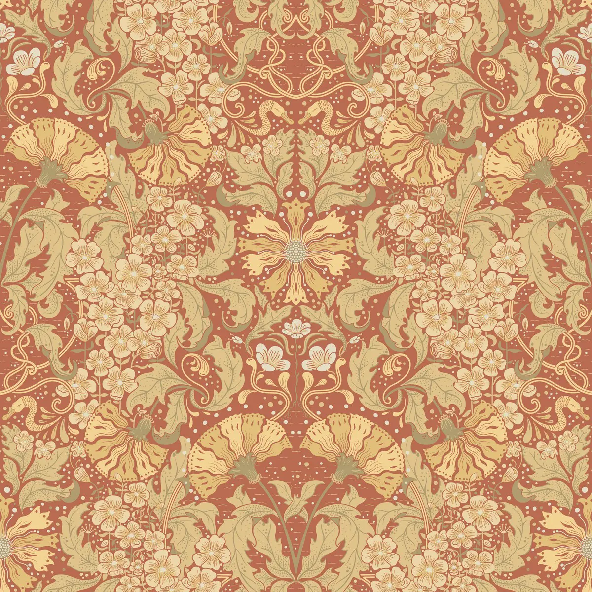 Tapet Hjärterum Öjvind 83114