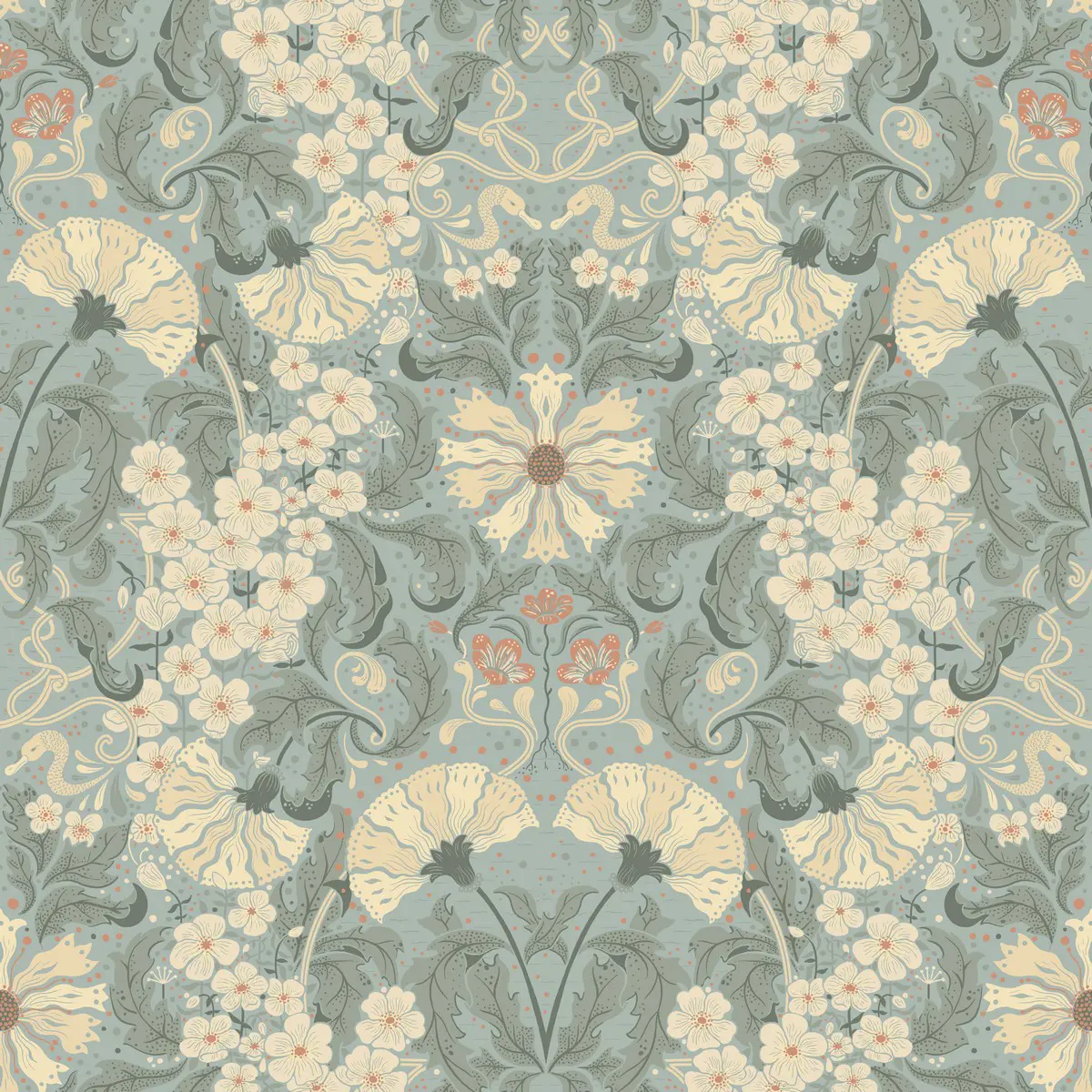 Tapet Hjärterum Öjvind 83115