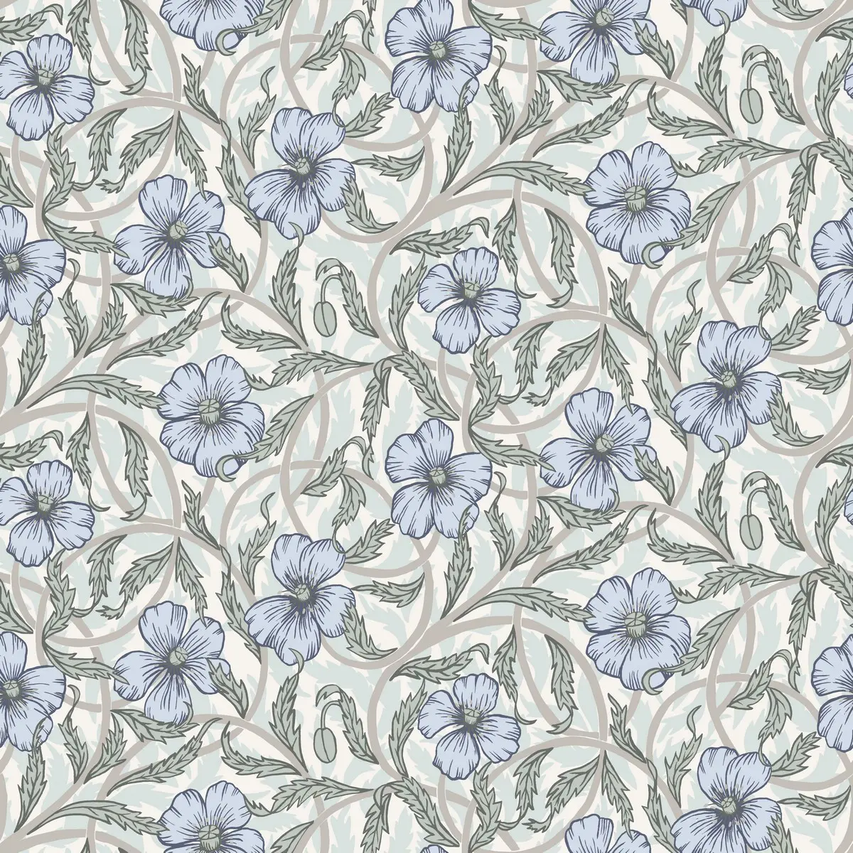 Tapet Lyckebo Poppy 28027