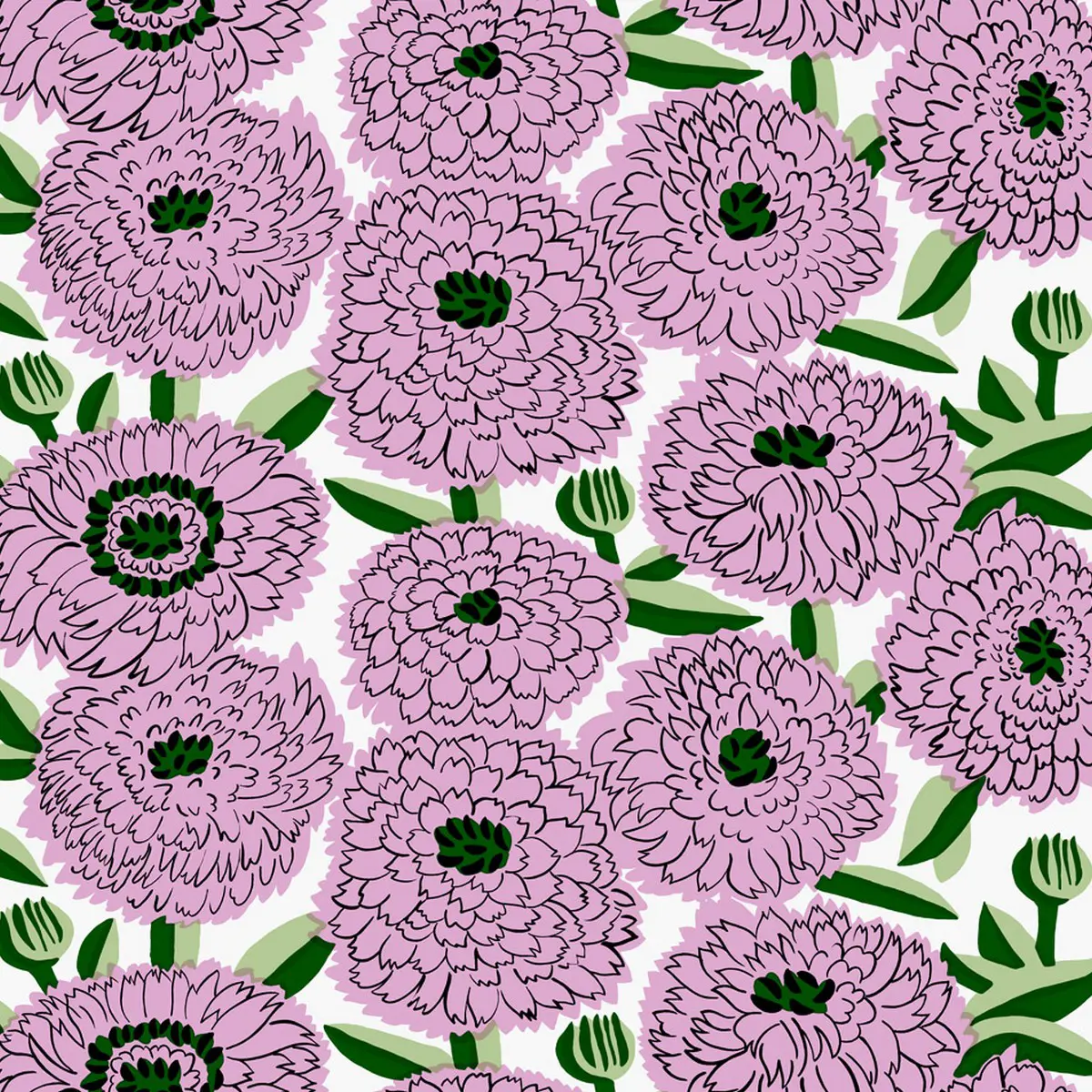 Tapet Marimekko 6 Primavera 25105