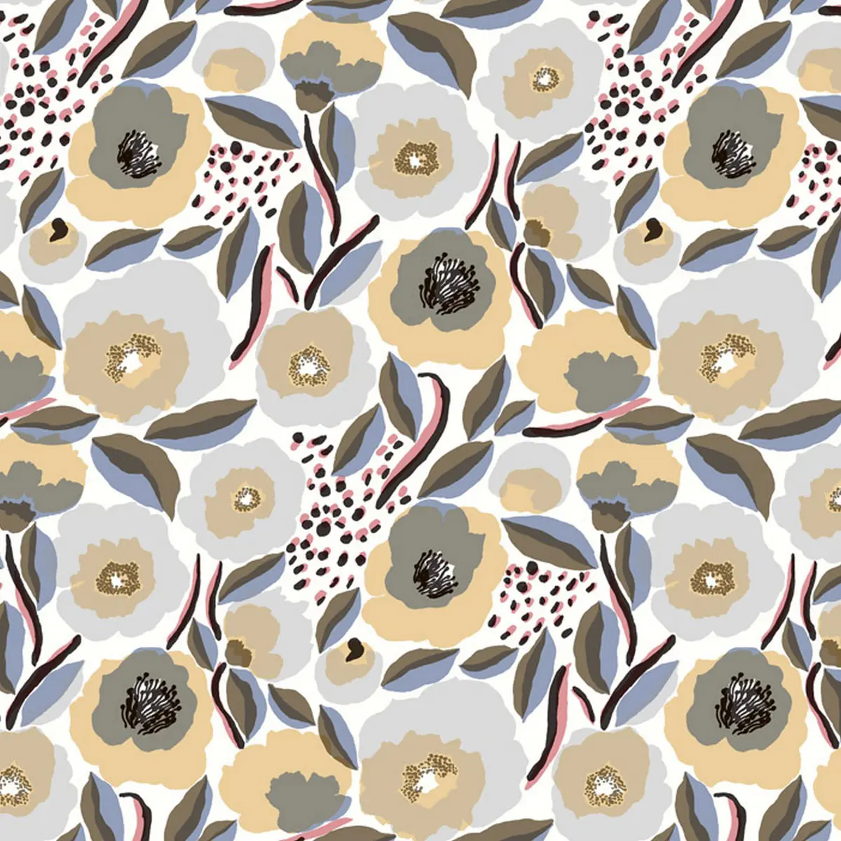 Tapet Marimekko 6 Rosarium 25156