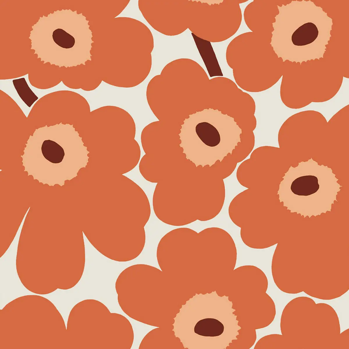 Tapet Marimekko 6 Unikko 25101