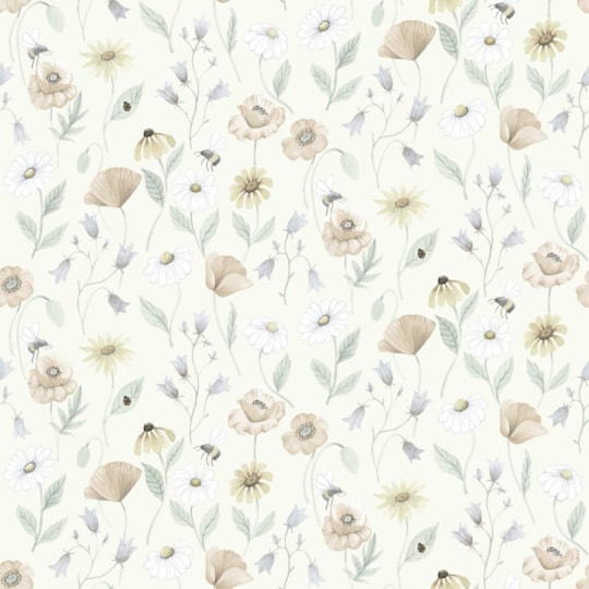 Tapet Rosenlycka Blåklocka 43101