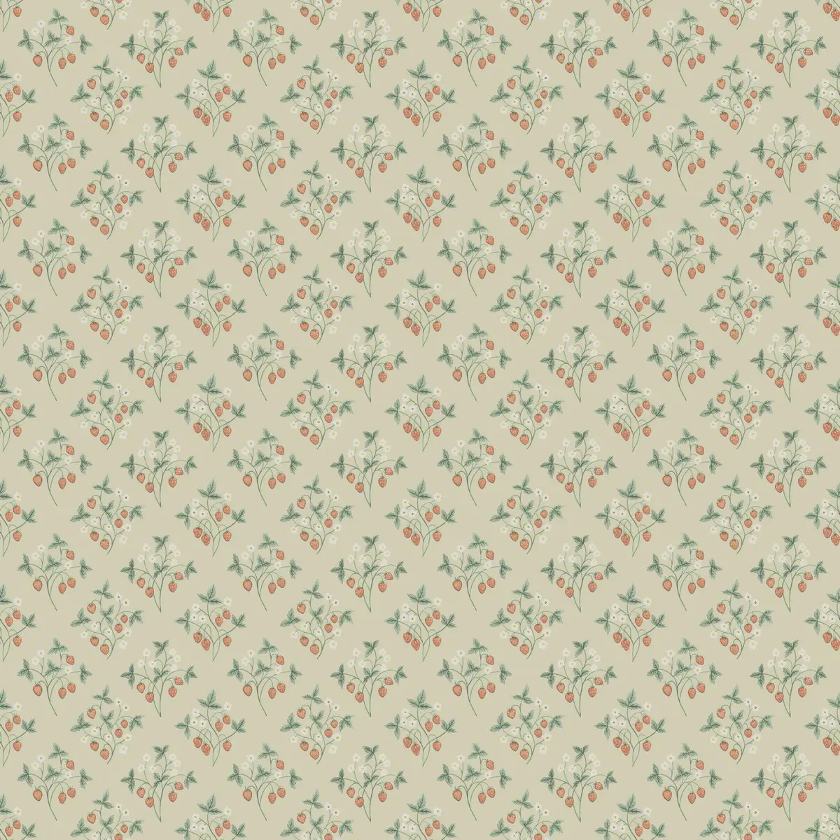 Tapet Rosenlycka Jordgubbar 43124