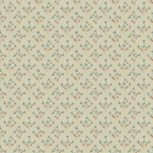 Tapet Rosenlycka Jordgubbar 43124