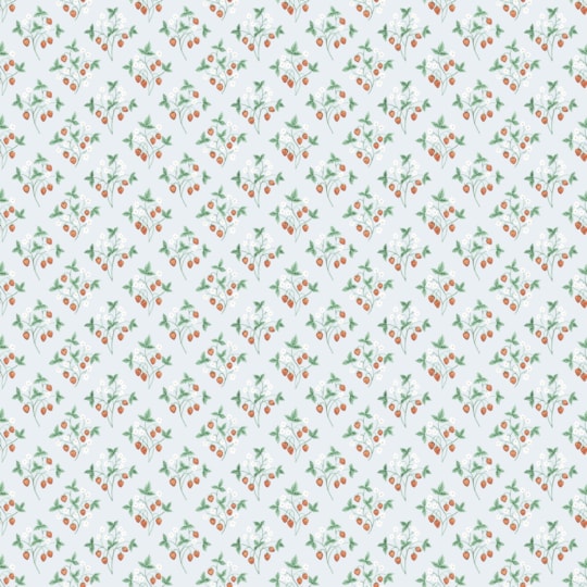 Tapet Rosenlycka Jordgubbar 43125