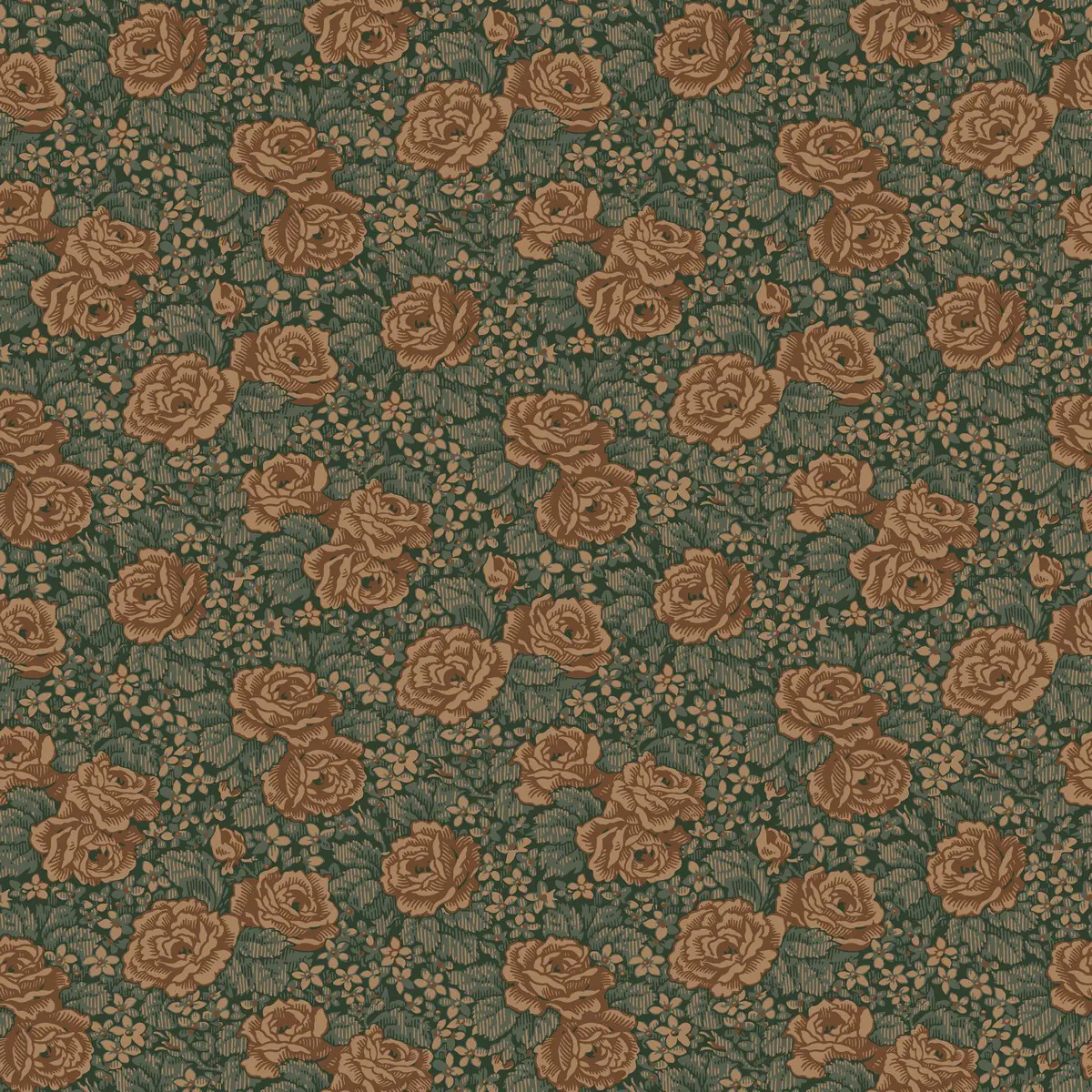 Tapet Rosenlycka Rosengång 43110