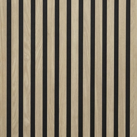 Akustikpanel 12 Ribbor 2780x615x20mm, Oljad Ek