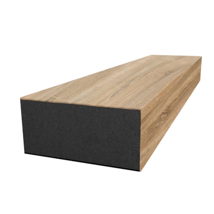 Avslutningslist Ljus Ek, 20mm, 2800x31x20mm