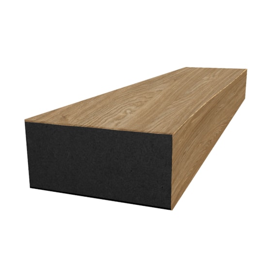 Avslutningslist Oljad Ek, 20mm, 2800x31mm