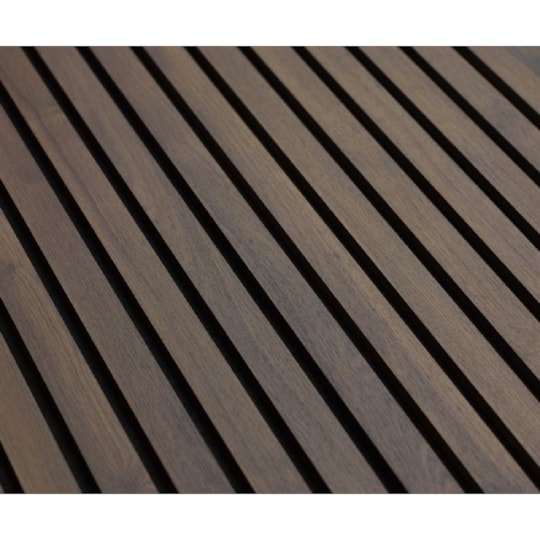 Akustikpanel 12 Ribbor 2780x615x20mm, Kastanj