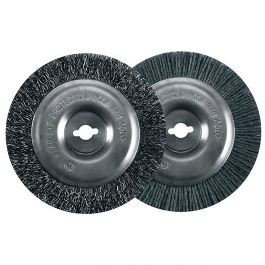 Reservborste till Fogrensare 1st Stål, 1st Nylon