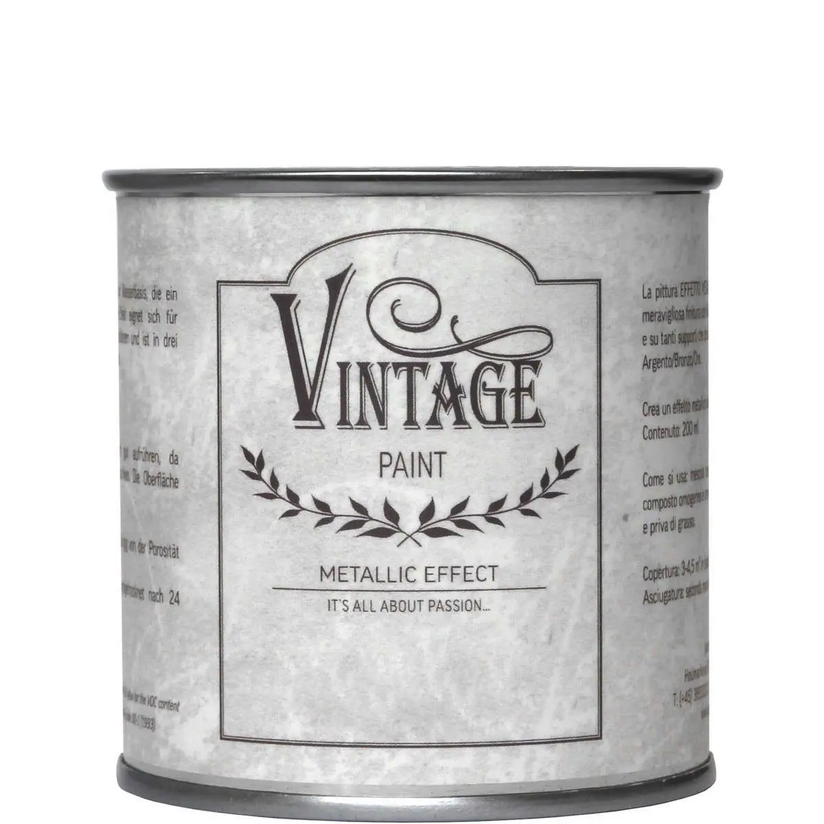 Kalkfärg Metallic Effekt Silver, 200ml