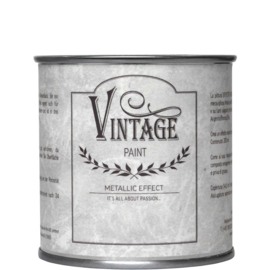 Kalkfärg Metallic Effekt Silver, 200ml