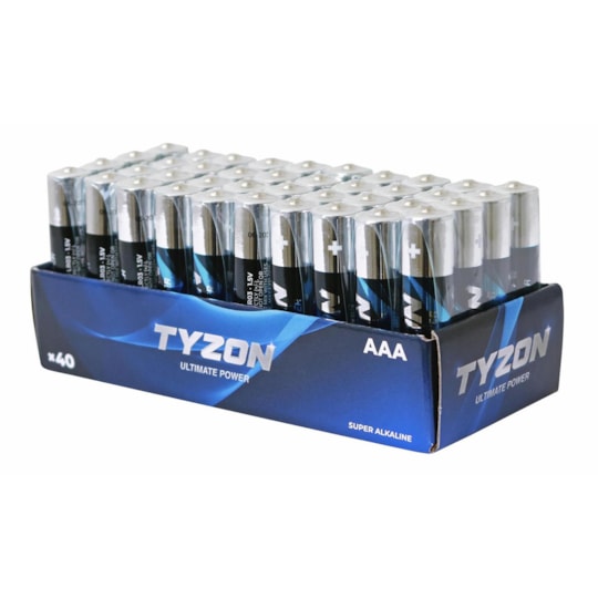 Batteri Tyzon 1.5V AAA. 40st