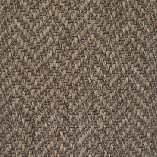 Heltäckningsmatta Herringbone 31 400cm, Brun