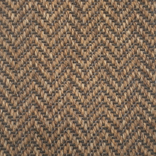 Heltäckningsmatta Herringbone 16 400cm, Ljusbeige