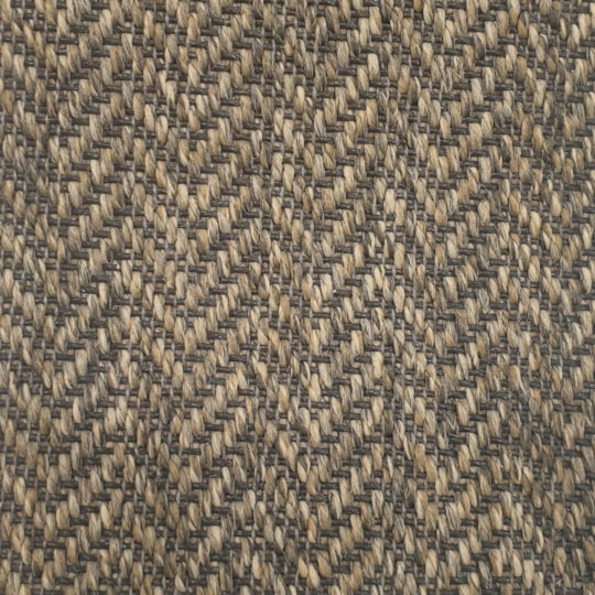 Heltäckningsmatta Herringbone 66 400cm, Brun