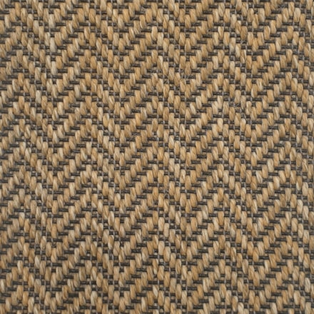 Heltäckningsmatta Herringbone 14 400cm, Gul