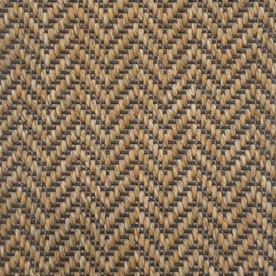 Heltäckningsmatta Herringbone 14 400cm, Gul
