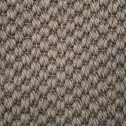 Heltäckningsmatta Sisal Hampa 9018 400cm, Grå