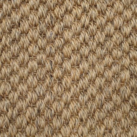 Heltäckningsmatta Sisal Hampa 9000 400cm, Gul