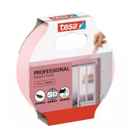 Maskeringstejp Professional Sensitive 38mmx25m, Rosa