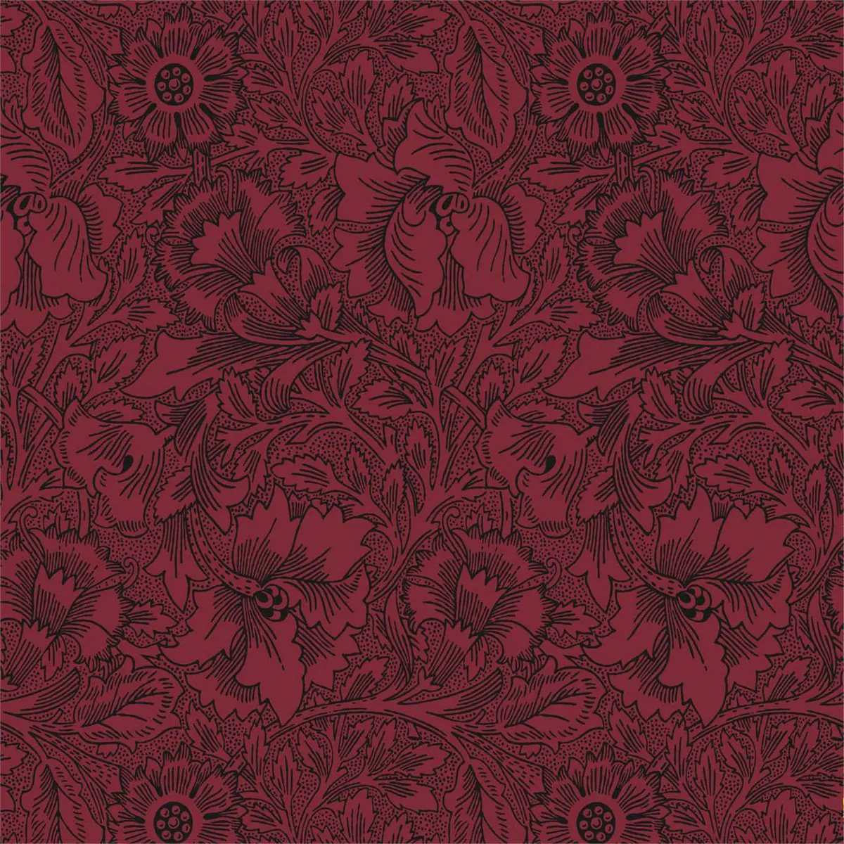 Tapet Queen Square Poppy Dbpw216956