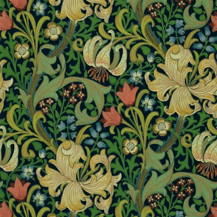 Tapet Morris Volume II Golden Lily Dmi1g3101