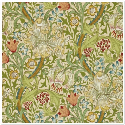 Tapet Morris Volume II Golden Lily Dmi1g3102