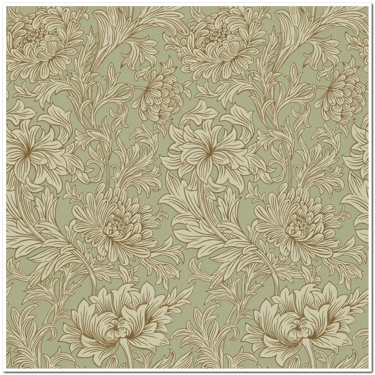 Tapet Morris Volume V Chrysanthemum Toile Dmowch104