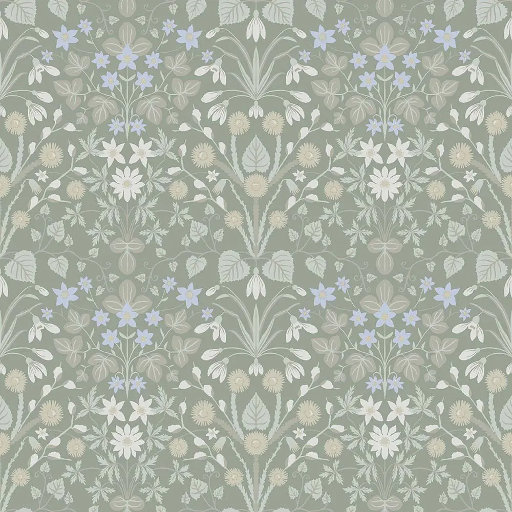 Tapet Långenäs Vårblommor 12320