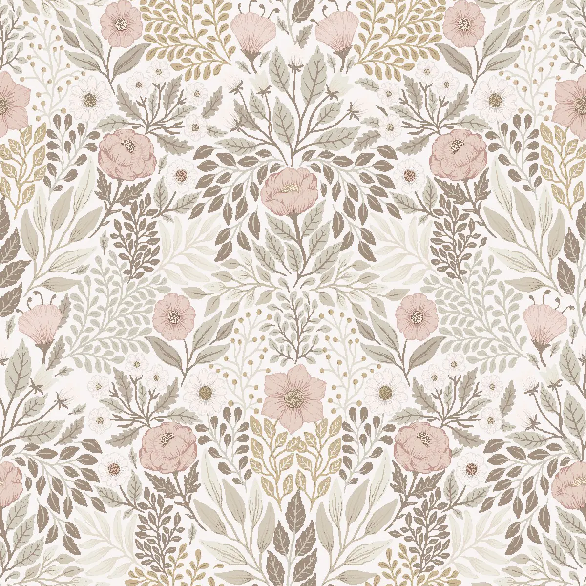 Tapet Klara o Tove Äng 26002