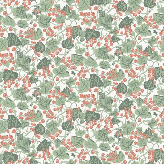 Tapet Klara o Tove Vinbärsplock 26018