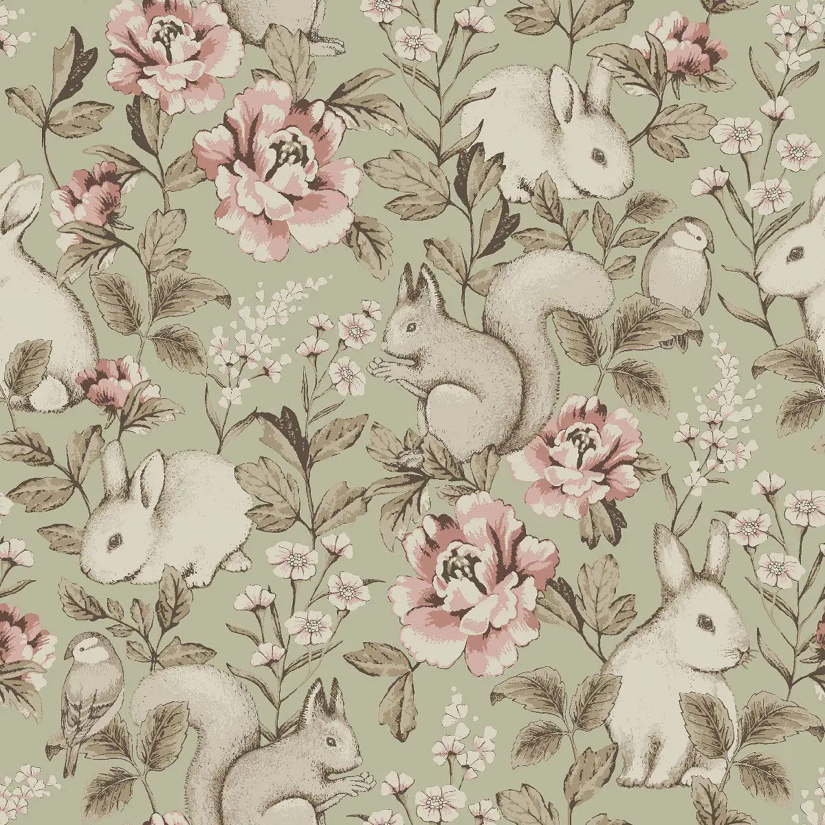 Tapet Newbie Wallpaper II Magic Forest 6931