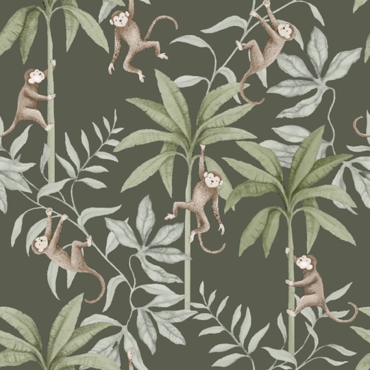 Tapet Newbie Wallpaper II Jungle Friends 6935