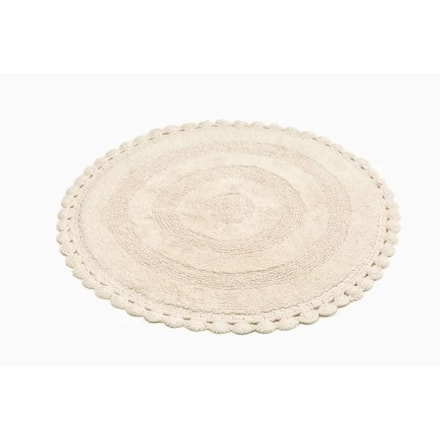 Badrumsmatta Rimini Rund Sand, 70cm