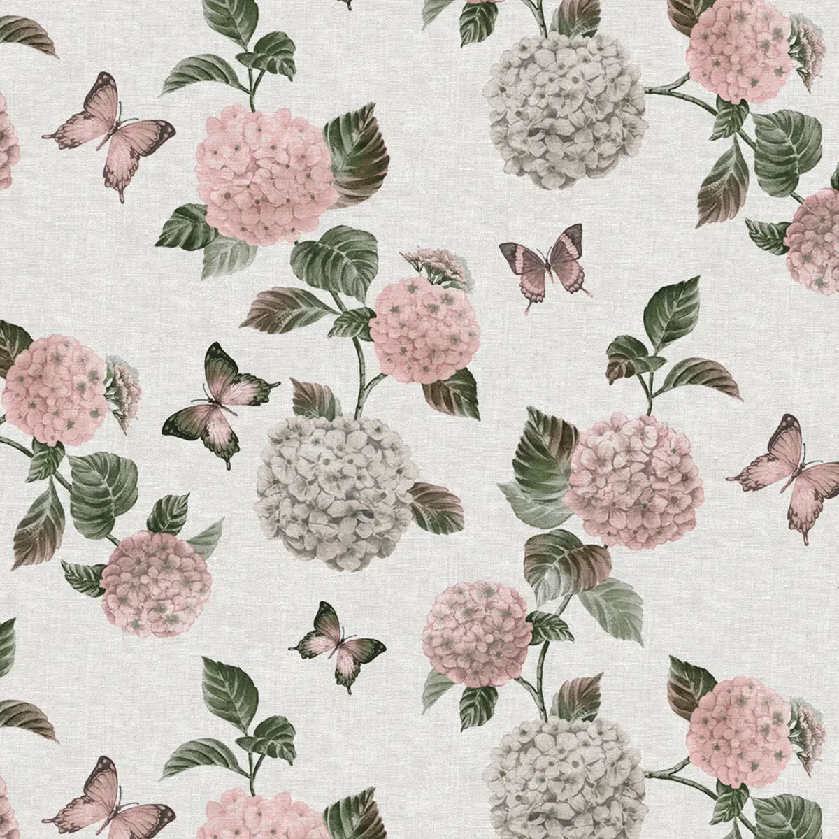 Vaxduk V B42-03 Hortencia Rosa. 140cm