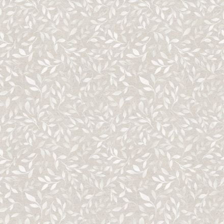 Duk Little Leaf Ctc Linne Växter, Beige, 140cm