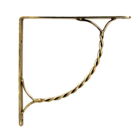 Konsol Estelle Liten Antik Mässing, 160x160mm