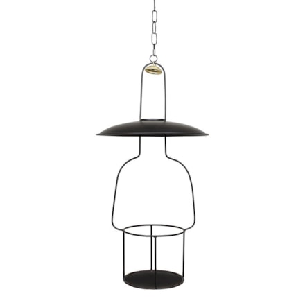 Hängande Ställning Svart Till Fotogenlampa Rak Stor