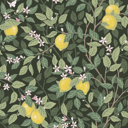 Tapet Orangeri Citronträd 5701