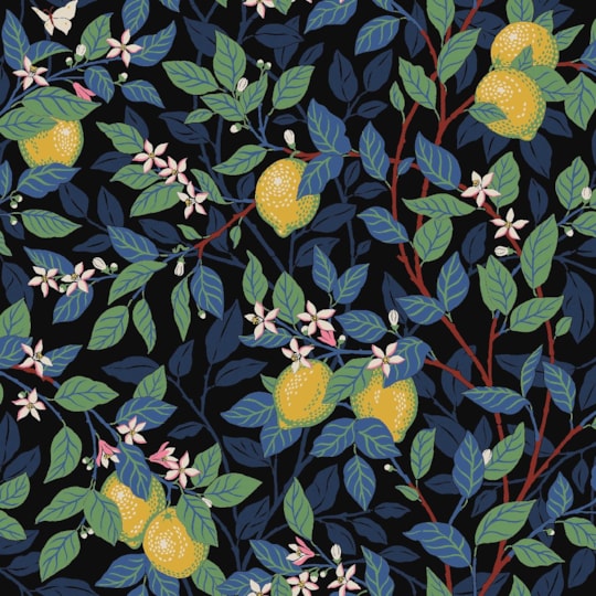 Tapet Orangeri Citronträd 5703