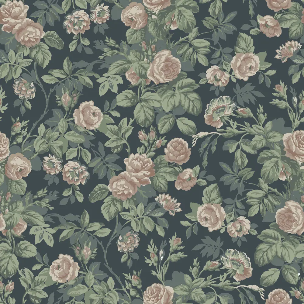 Tapet Sommaräng Rosdalen 16037