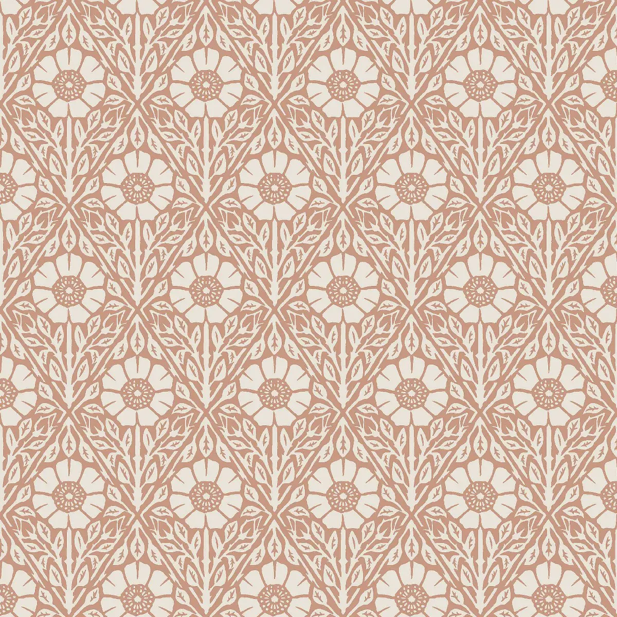 Tapet Nordic Folk Nyponros 5812